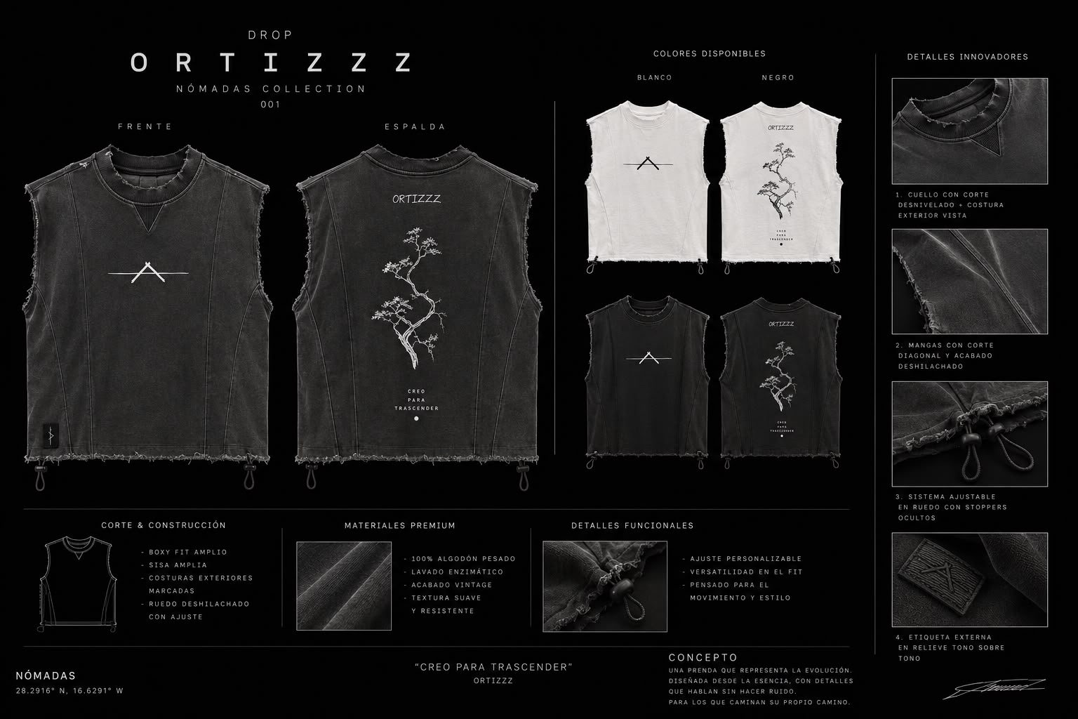 Camiseta Ortizzz x Nómadas